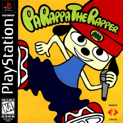 PaRappa the Rapper box art