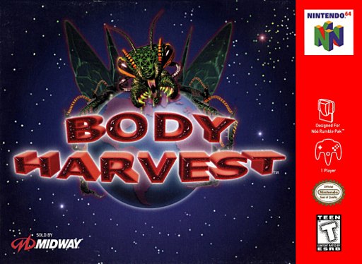 Body Harvest box art