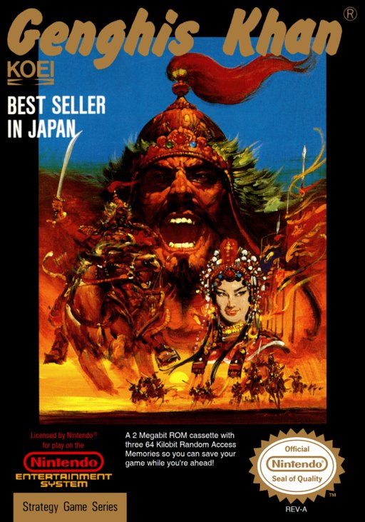 Genghis Khan box art