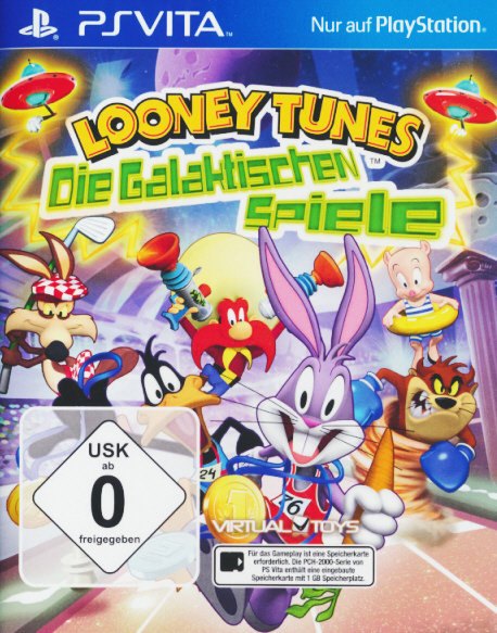 Looney Tunes: Galactic Sports box art