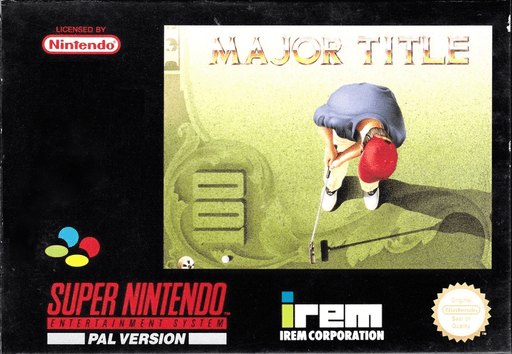Major Title box art