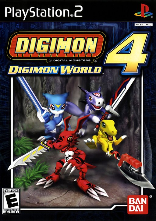 Digimon World 4 box art