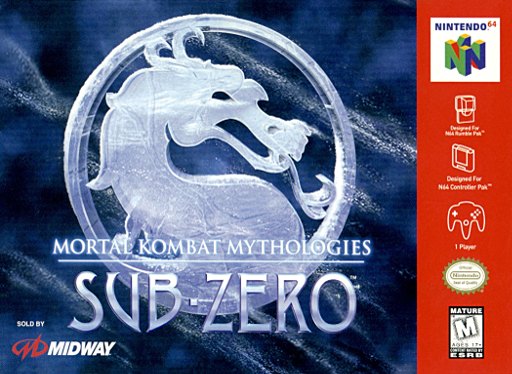 Mortal Kombat Mythologies: Sub-Zero box art