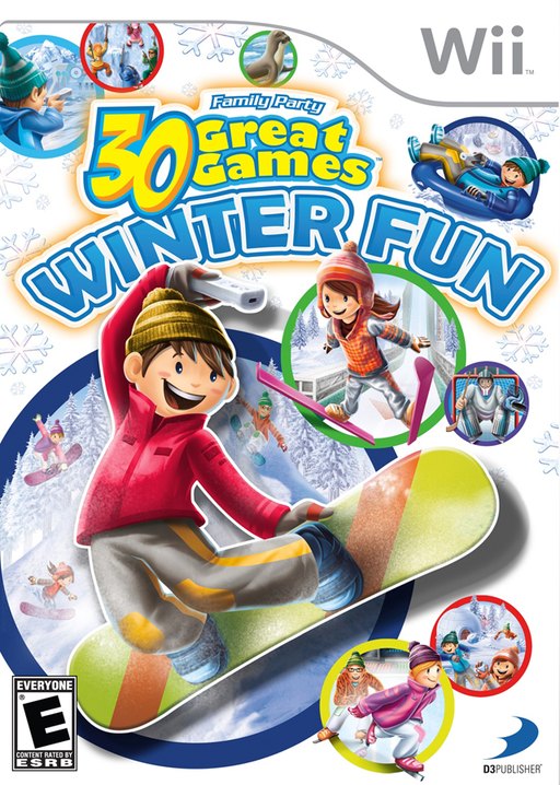 Family Party: 30 Great Games: Winter Fun box art