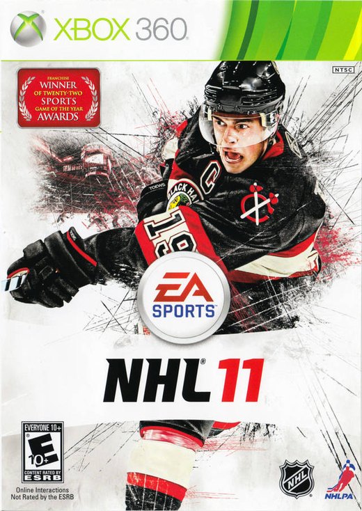 NHL 11 box art