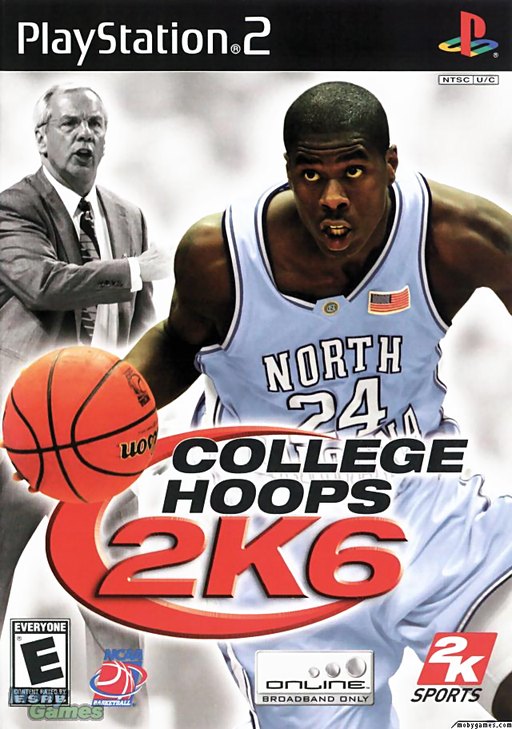 College Hoops 2K6 box art