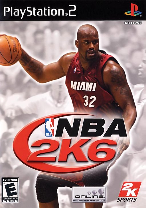 NBA 2K6 box art
