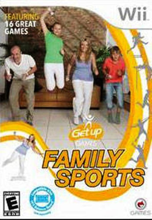 Get Up Family Sports box art
