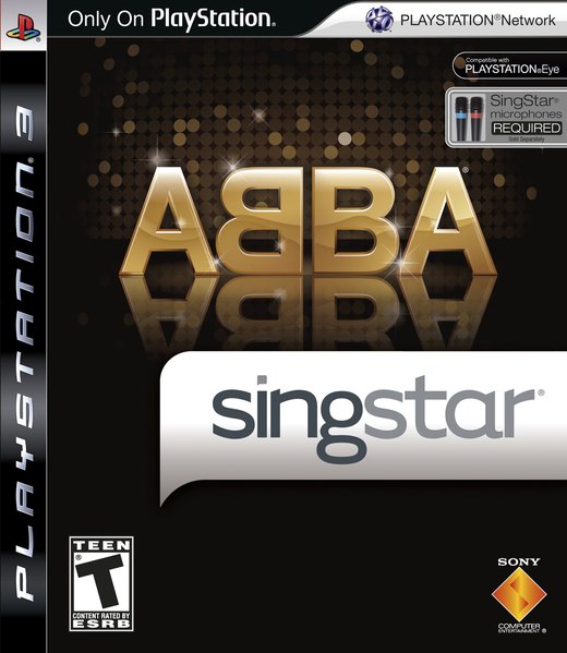 SingStar ABBA box art