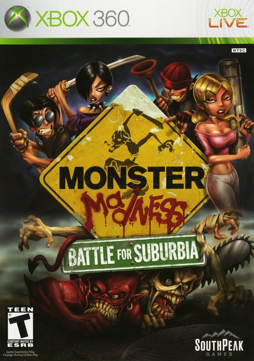 Monster Madness: Battle for Suburbia box art