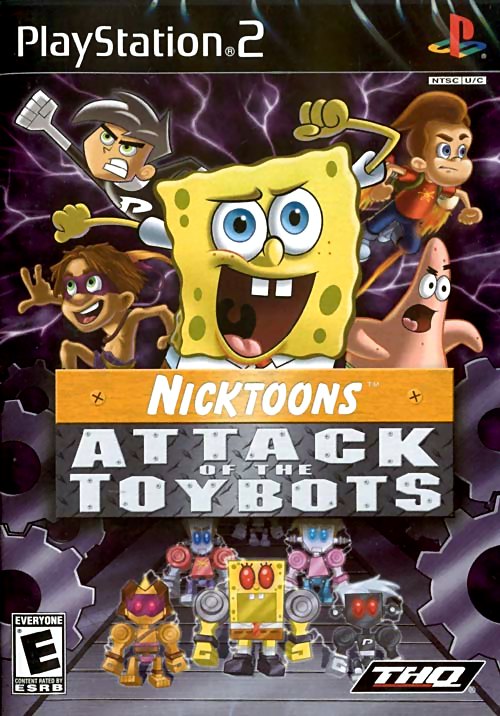 Nicktoons: Attack of the Toybots box art