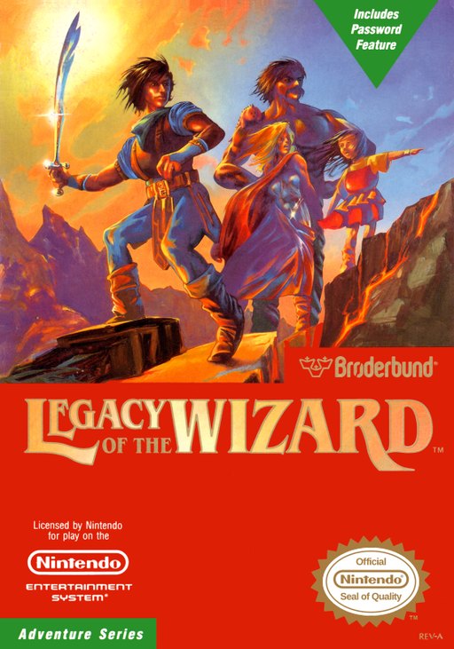 Legacy of the Wizard box art