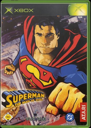 Superman: The Man of Steel box art
