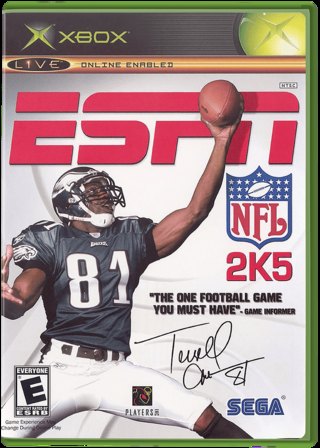 ESPN NFL 2K5 box art