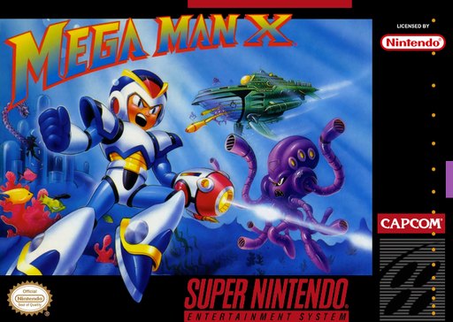 Mega Man X box art