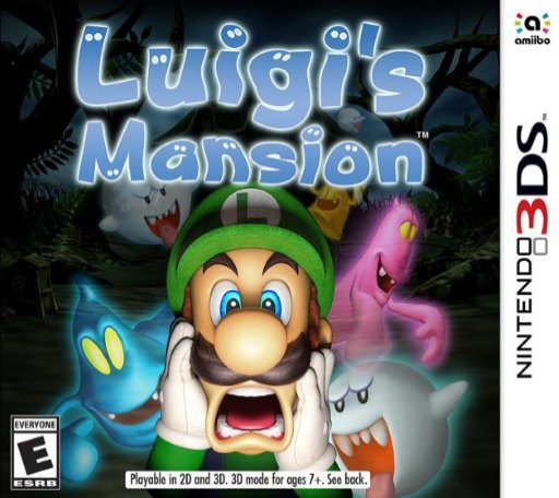 Luigi's Mansion box art