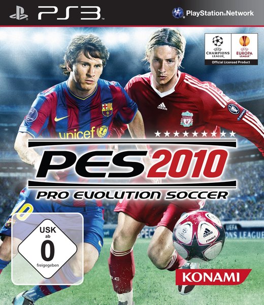 PES 2010: Pro Evolution Soccer box art