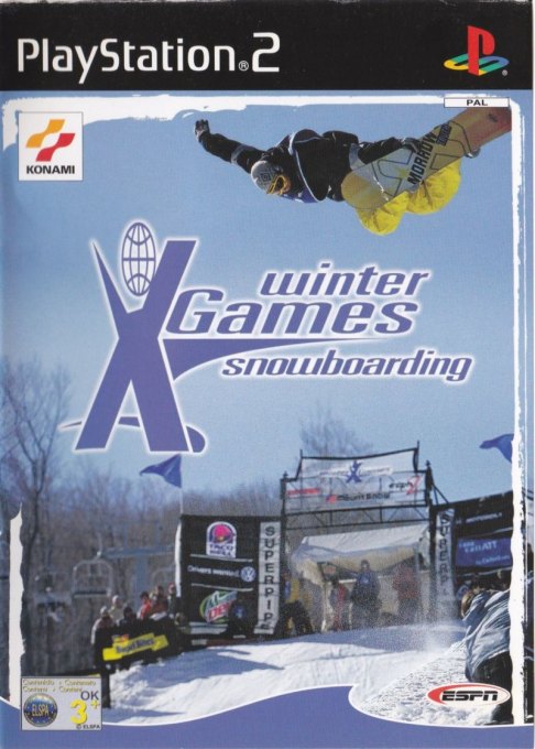 Winter X Games Snowboarding box art