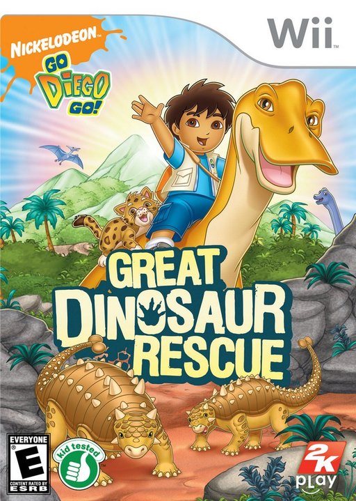 Go, Diego, Go! Great Dinosaur Rescue box art