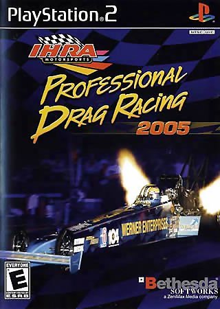 IHRA Professional Drag Racing 2005 box art