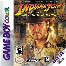 Indiana Jones and the Infernal Machine box art
