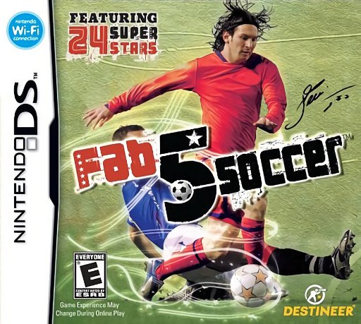 Fab 5 Soccer box art