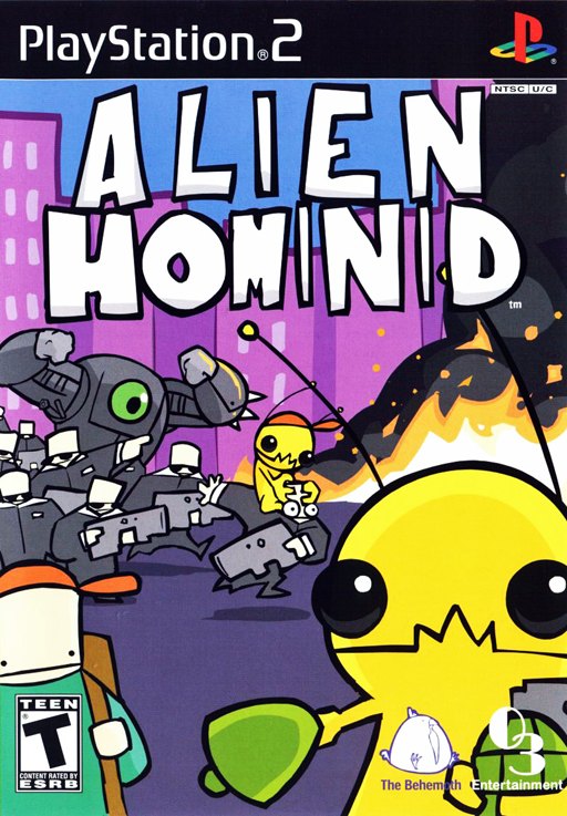 Alien Hominid box art