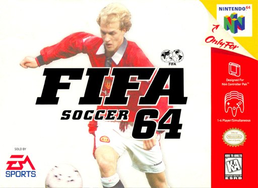 FIFA Soccer 64 box art