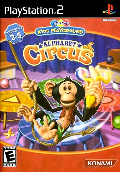 Konami Kids Playground: Alphabet Circus box art