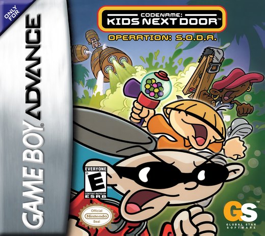 Codename: Kids Next Door: Operation S.O.D.A. box art