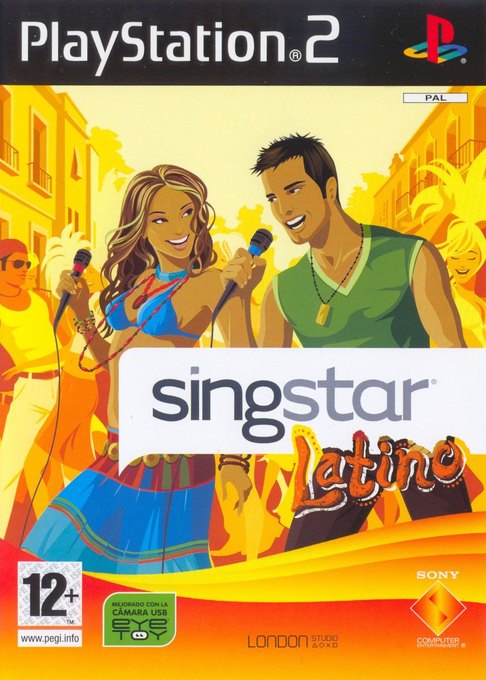 SingStar Latino box art