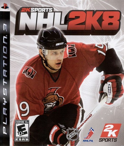 NHL 2K8 box art