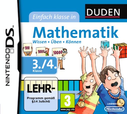 Duden: Einfach Klasse in Mathematik: 3. und 4. Klasse box art