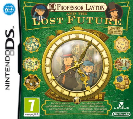 Professor Layton and the Lost Future box art