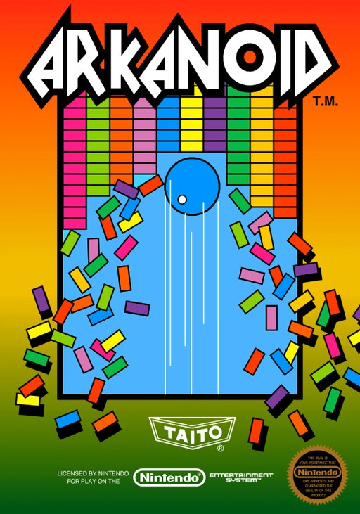 Arkanoid box art