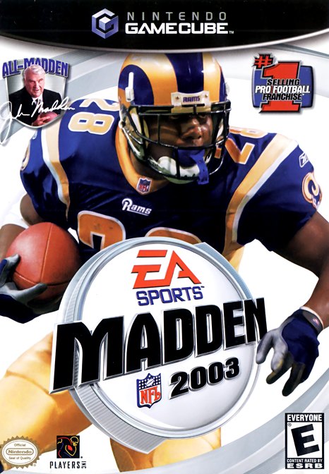 Madden NFL 2003 box art