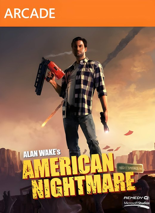Alan Wake's American Nightmare box art