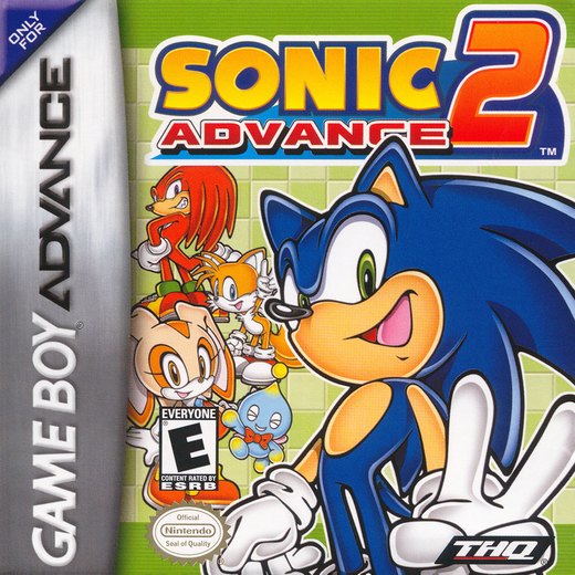 Sonic Advance 2 box art