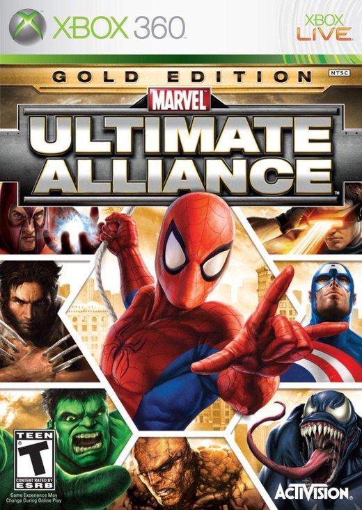 Marvel: Ultimate Alliance (Gold Edition) box art