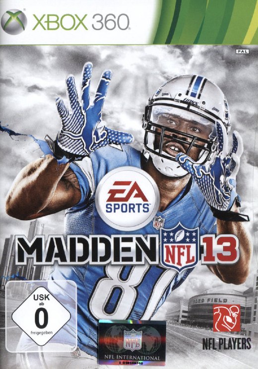 Madden NFL 13 box art