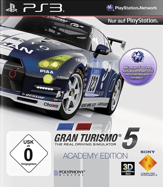 Gran Turismo 5: Academy Edition box art
