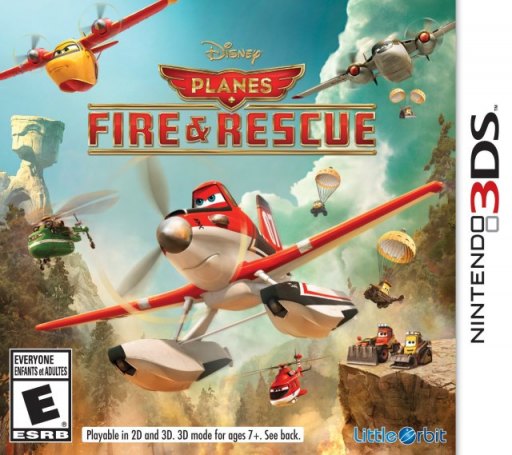 Disney Planes: Fire _ Rescue box art