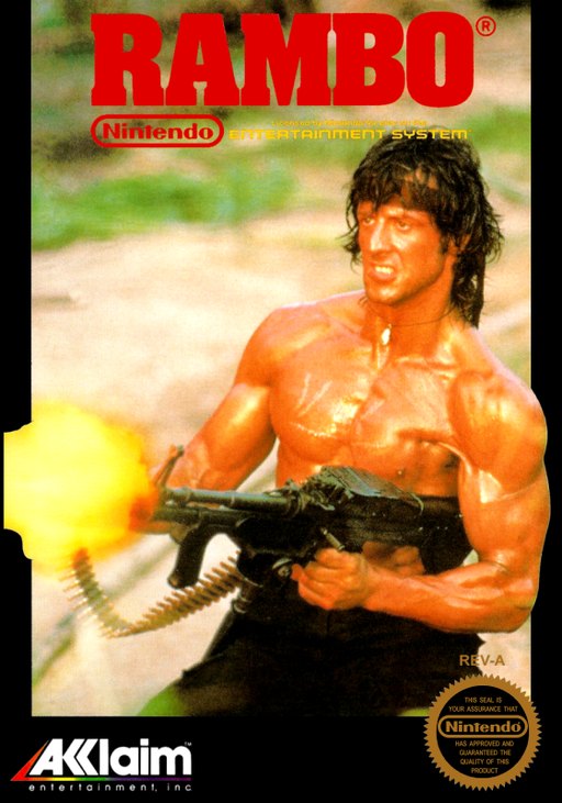 Rambo box art