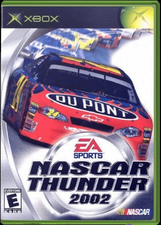 NASCAR Thunder 2002 box art