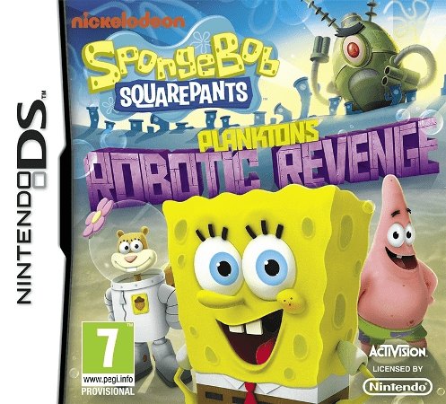 SpongeBob SquarePants: Plankton's Robotic Revenge box art
