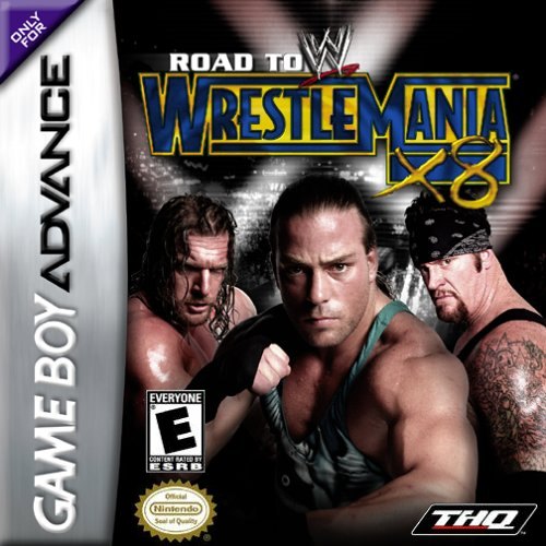 WWE Road to WrestleMania X8 box art