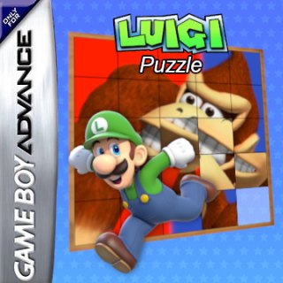 Luigi Puzzle box art