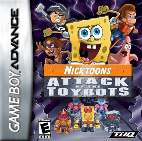 Nicktoons: Attack of the Toybots box art