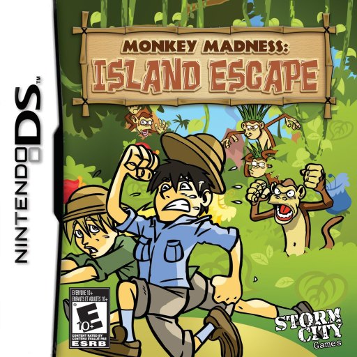 Monkey Madness: Island Escape box art