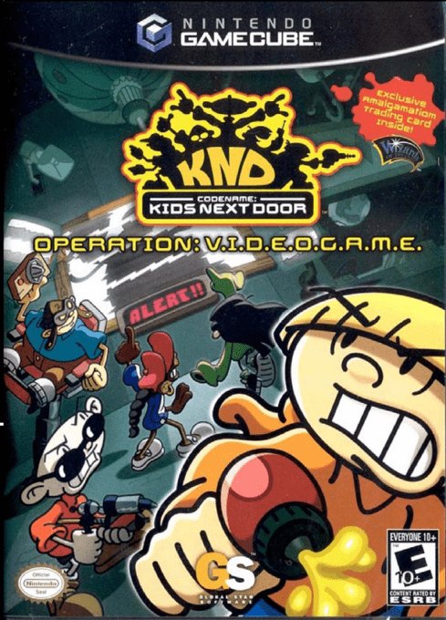 Codename: Kids Next Door: Operation: V.I.D.E.O.S.P.I.E.L. box art